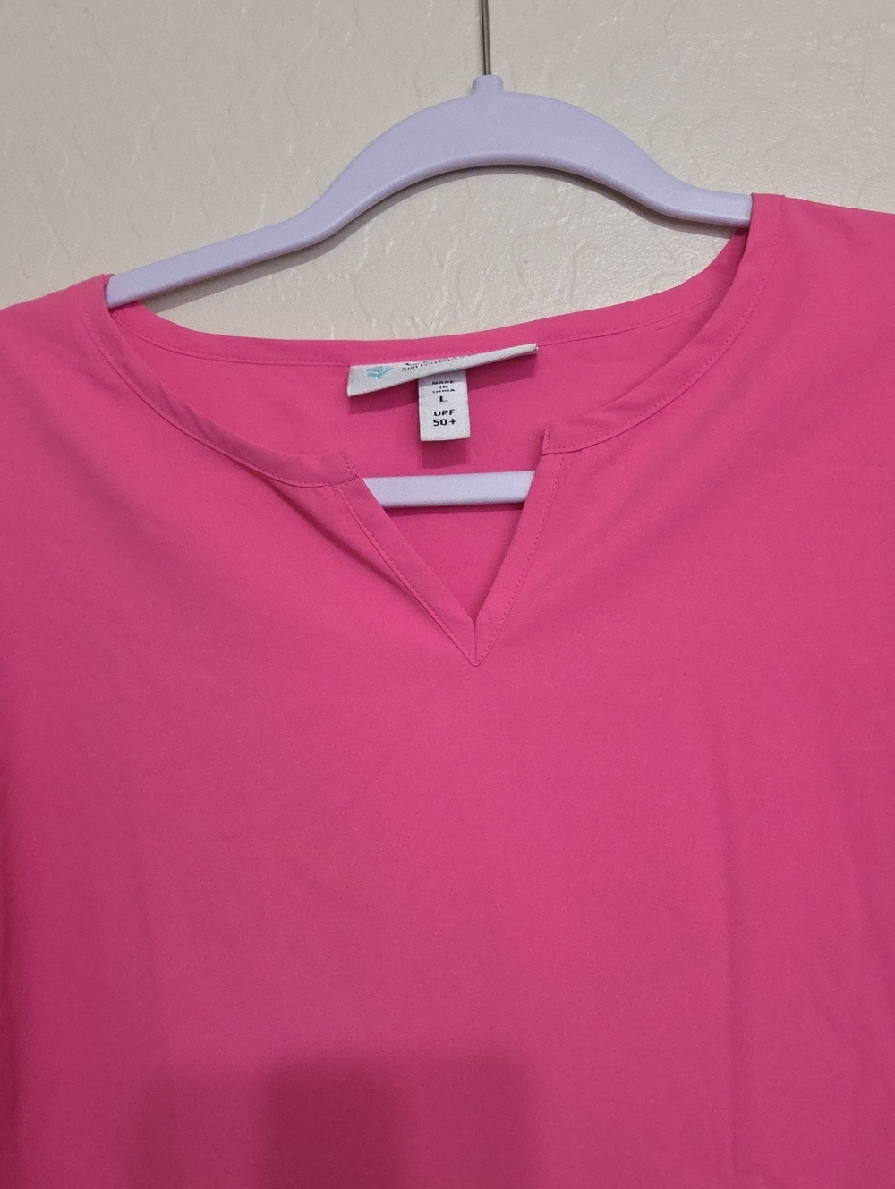 Coolibar Bubble Gum Pink Long Sleeve Sun Top - Picture 10 of 13
